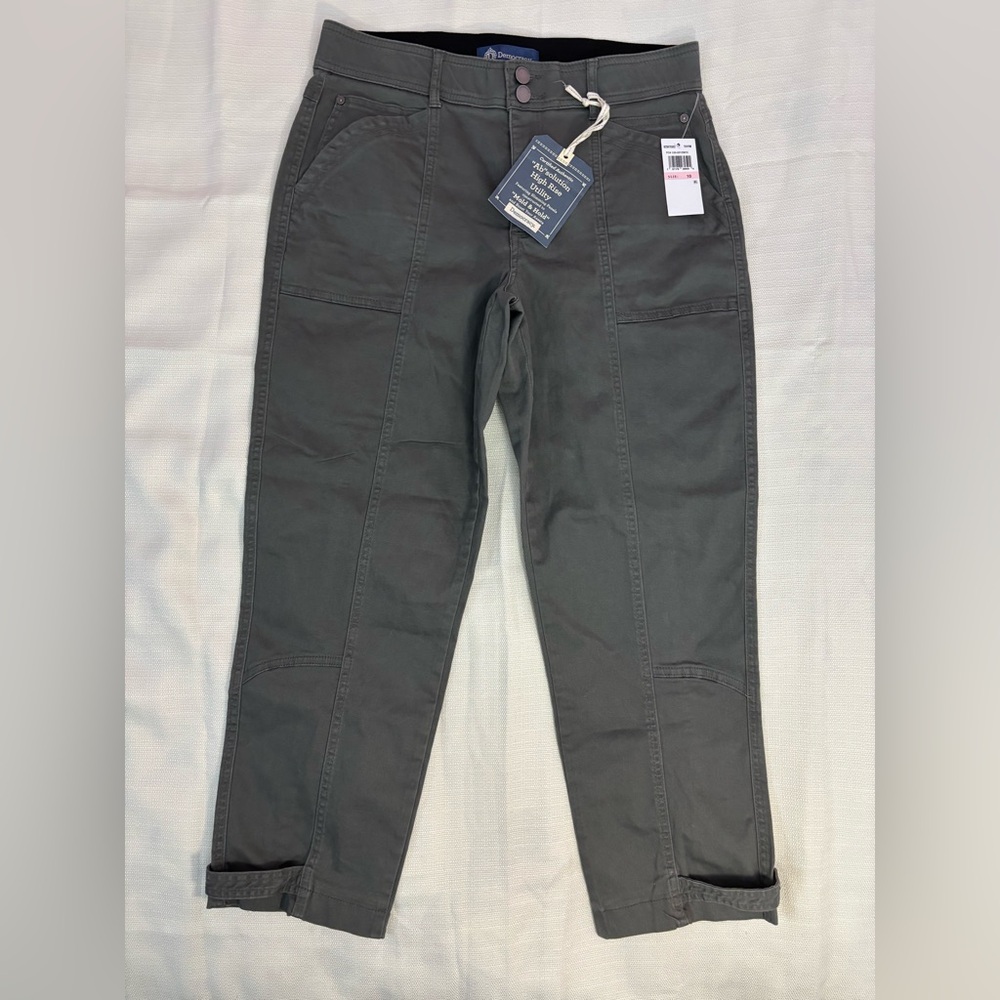 Democracy Women's "Ab"solution High-Rise Tapered Utility Jeans Sz 10 NWT - - Picture 4 of 14